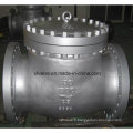 API6d Grande largeur Wcb Flanged Connection End Check Valve